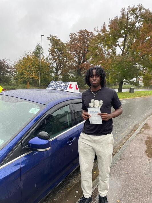 Driving Test Pass in St Albans