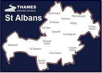 Map of St Albans